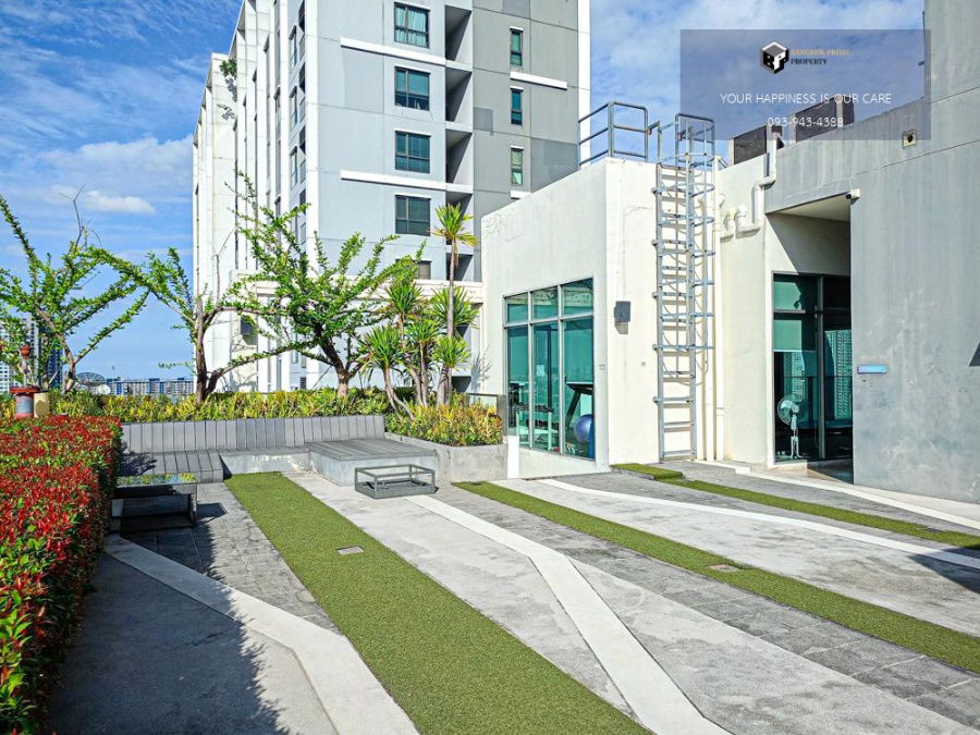 picture Aspire Sukhumvit 48 | Urgent sale, empty room, the other side of the room is not attached to anyone, the view is not blocked #2025071810992 - 6/8