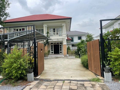 รูป บ้านเช่าราคาดี้ดี้ 28,000/ด สราญสิริคลองสอง โซนหน้าสวน ถนนรังสิตนครนายก 4 นอน 4 น้ำ ใกล้ฟิวเจอร์ รังสิต ปทุมธานี - รูปที่ 1/16