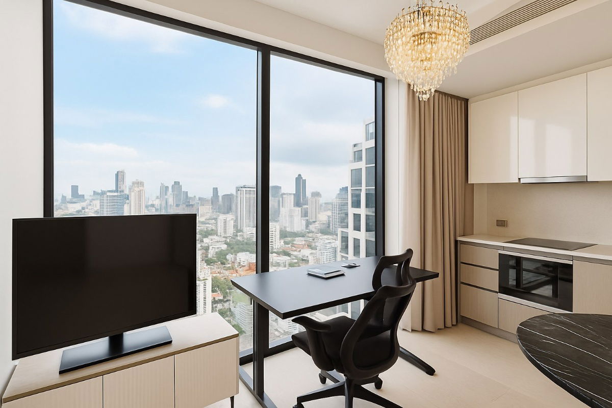 รูป 🔥For Rent!! ready to move-in 2b2b 70k - Celes asoke 📞Call 096 896 5953 - รูปที่ 2/12