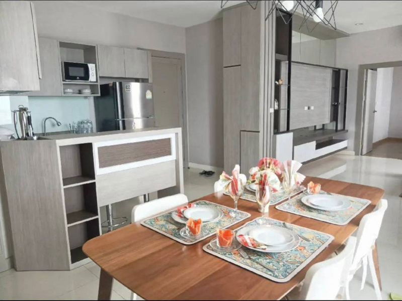 picture Condo for rent, Sriracha, The Sky, fully furnished, beautiful room, high floor, city view - 11/16
