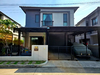 บ้านแฝด ศาลหลักเมืองจังหวัดปทุมธานี : ขายบ้านแฝด โครงการ วี คอมพาวด์ ติวานนท์ รังสิต (V Compound Tiwanon-Rangsit) ขนาด 38.8 ตร.ว. ราคาพิเศษ