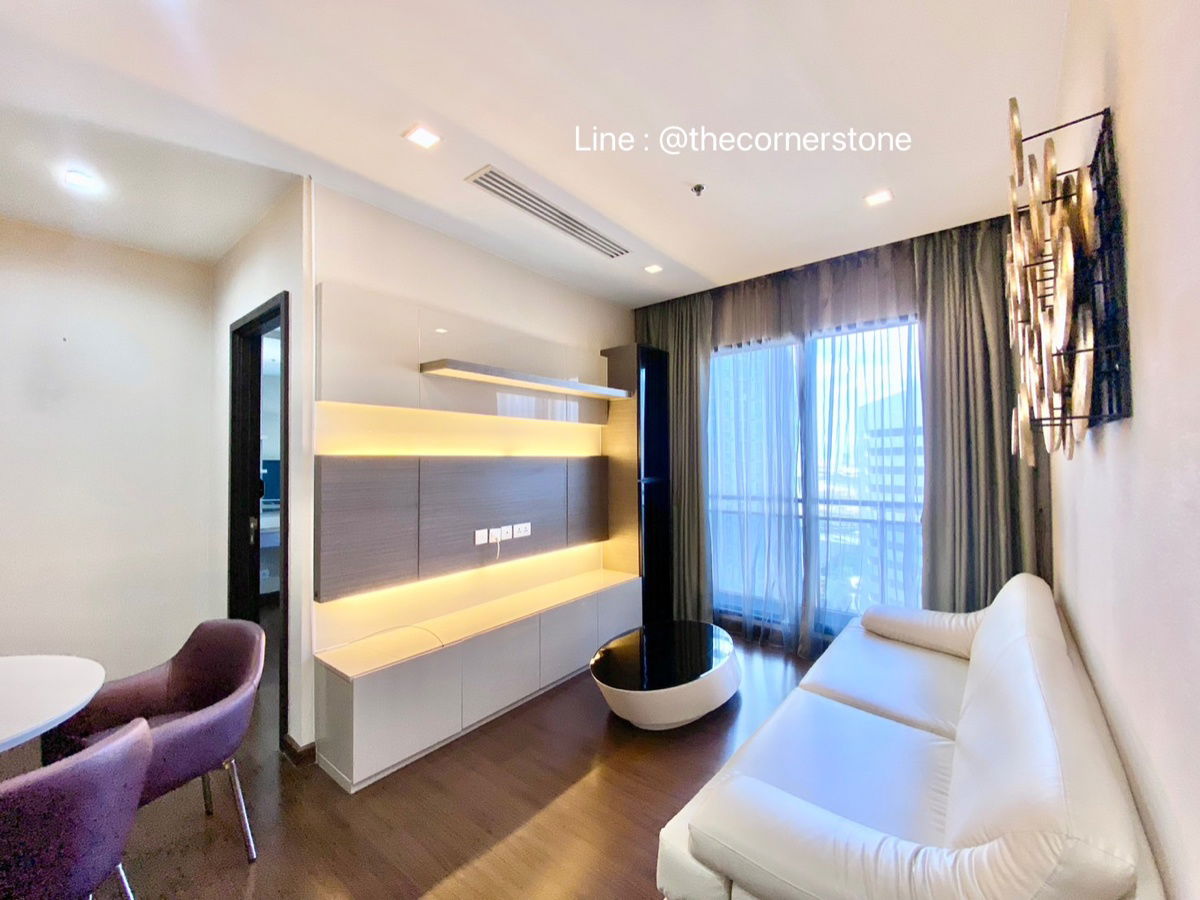 picture For Rent🌟" 𝐈𝐕𝐘 𝐀𝐌𝐏𝐈𝐎 "🌟 2 Bedrooms 2 Bathrooms 78 Sq.m., Ratchada Road , Near : MRT-Thailand Cutural Centre  - 4/27