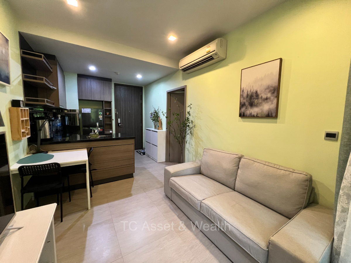 รูป 🔥ให้เช่า! Mori Haus 1 ห้องนอน 35 ตรม ชั้น 2 วิวด้านนอก เห็นต้นไม้ ร่มรื่น🔥เพียง 𝟏𝟖,𝟎𝟎𝟎 บาท/เดือน! - รูปที่ 8/17