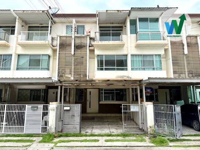 ขายทาวน์โฮม : โฮมออฟฟิศติดทางด่วน บ้านใหม่ เทพารักษ์ ทำเลดี เหมาะทำสำนักงาน โกดังเก็บสินค้า ลงทุน ใกล้สนามบิน