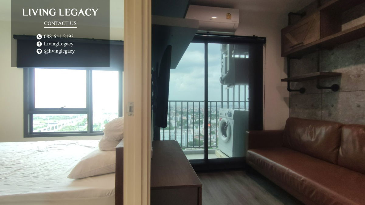 รูป SGEJD6 ให้เช่าคอนโด Rich Park @ Triple Station 29 ตร.ม. ชั้น 27 line id : @livinglegacy - รูปที่ 5/13