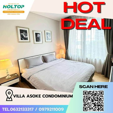 #Z1478 For rent Villa Asoke Condominium