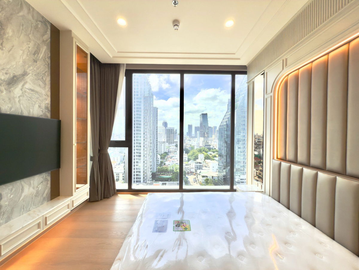 รูป  ขายคอนโด Super Luxury ANIL Sathorn 12 | ชั้นสูง วิวสวย ไม่บล็อค 🚇 0 เมตรถึง BTS เซนต์หลุยส์** - รูปที่ 1/16