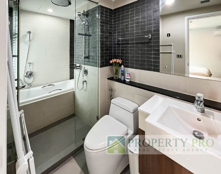 รูป ขาย คอนโด The Crest สุขุมวิท 49 แบบ 1 ห้องนอน 37 ตรม ตกแต่งสวย เฟอร์นิเจอร์ครบ ใกล้ BTS ทองหล่อ พร้อมพงษ์ เอกมัย : YA25S-002 - รูปที่ 11/13