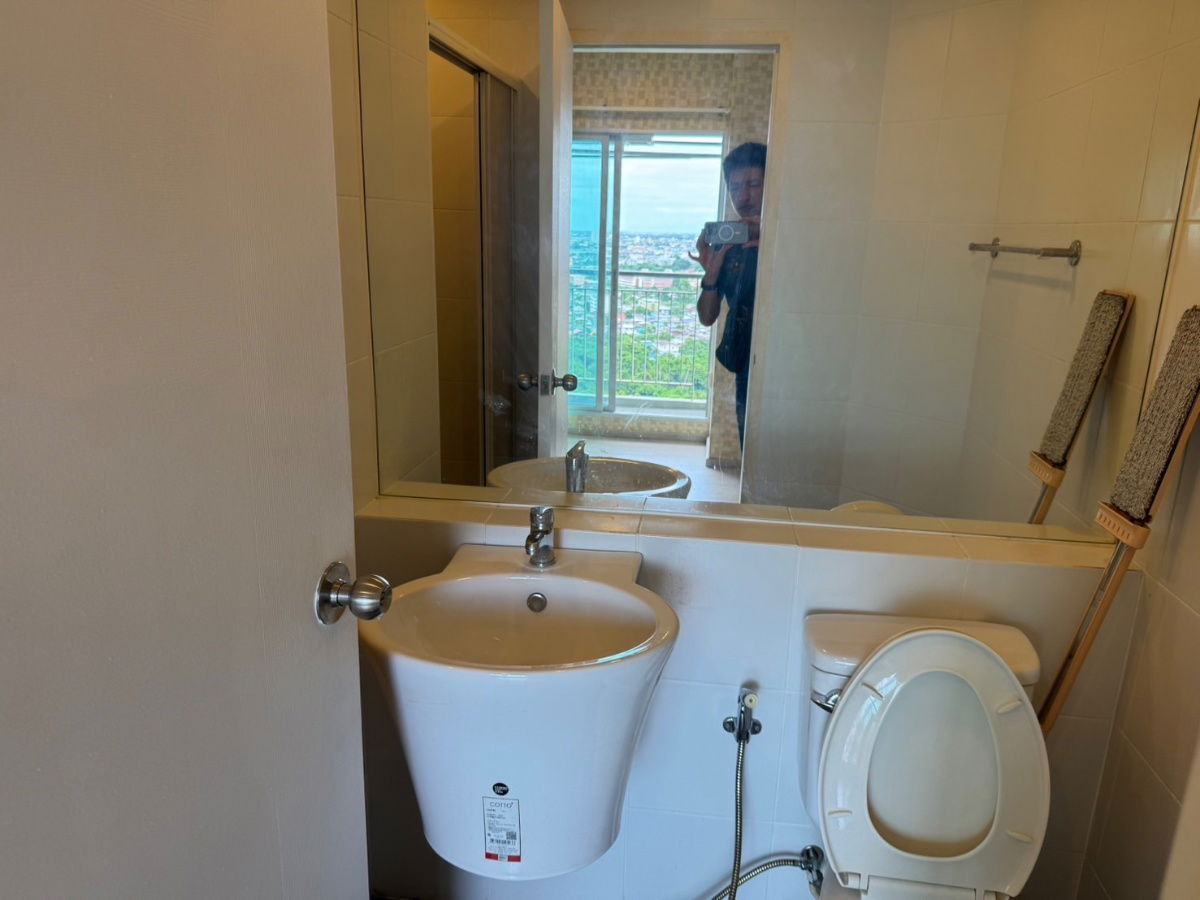 รูป ขายแอสปาย สาทร-ตากสิน ทิมเบอร์โซน  ห้องเปล่า ชั้นสูง สวย ถูก ใกล้ BTS วุฒากาศ สนใจแอตไลน์ครับ@841qqlnr - รูปที่ 9/12