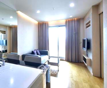 คอนโดให้เช่า : ชั้น 35 คอนโดให้เช่า 1 ห้องนอน The Address Asoke ใกล้ ARL มักกะสัน (ID 1724431)