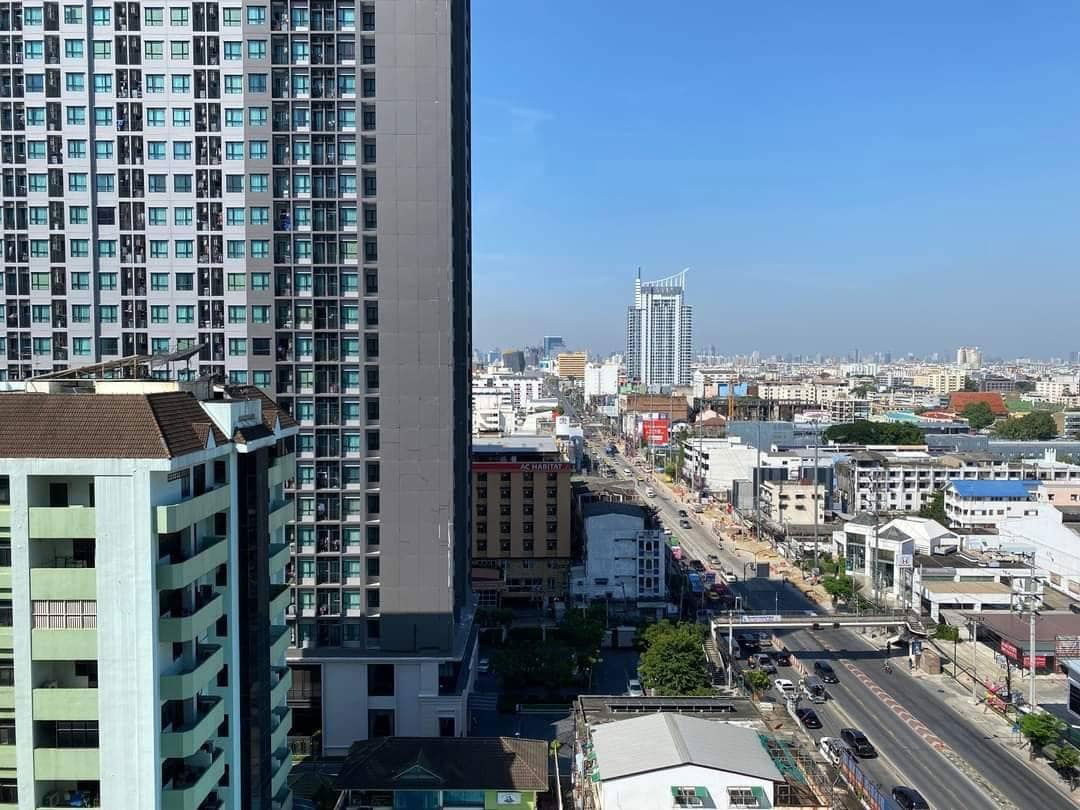 picture 🥳[Rent-RAR2507-2085] Lumpini Ville Ramkhamhaeng44. Tower A, Fl.14*Washing machine *Near MRT Yaek Lam Sali💚Line id: @thefirstagent** - 11/13