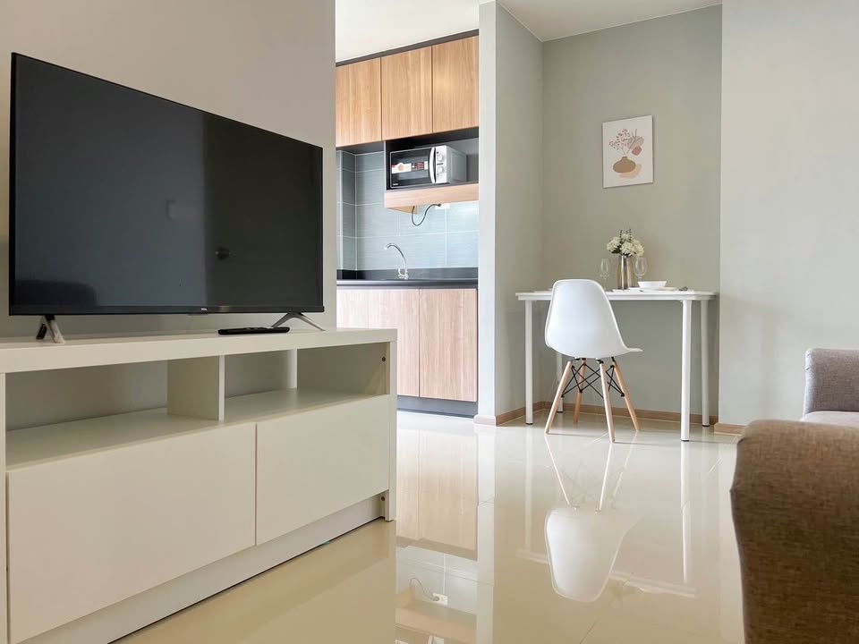 picture 🔥 For rent 🏨 Rich Park@Chao Phraya near MRT🚇 Sai Ma 💸 Price 10,000 baht/month 🏦 Near Nonthaburi Government Center - 3/7