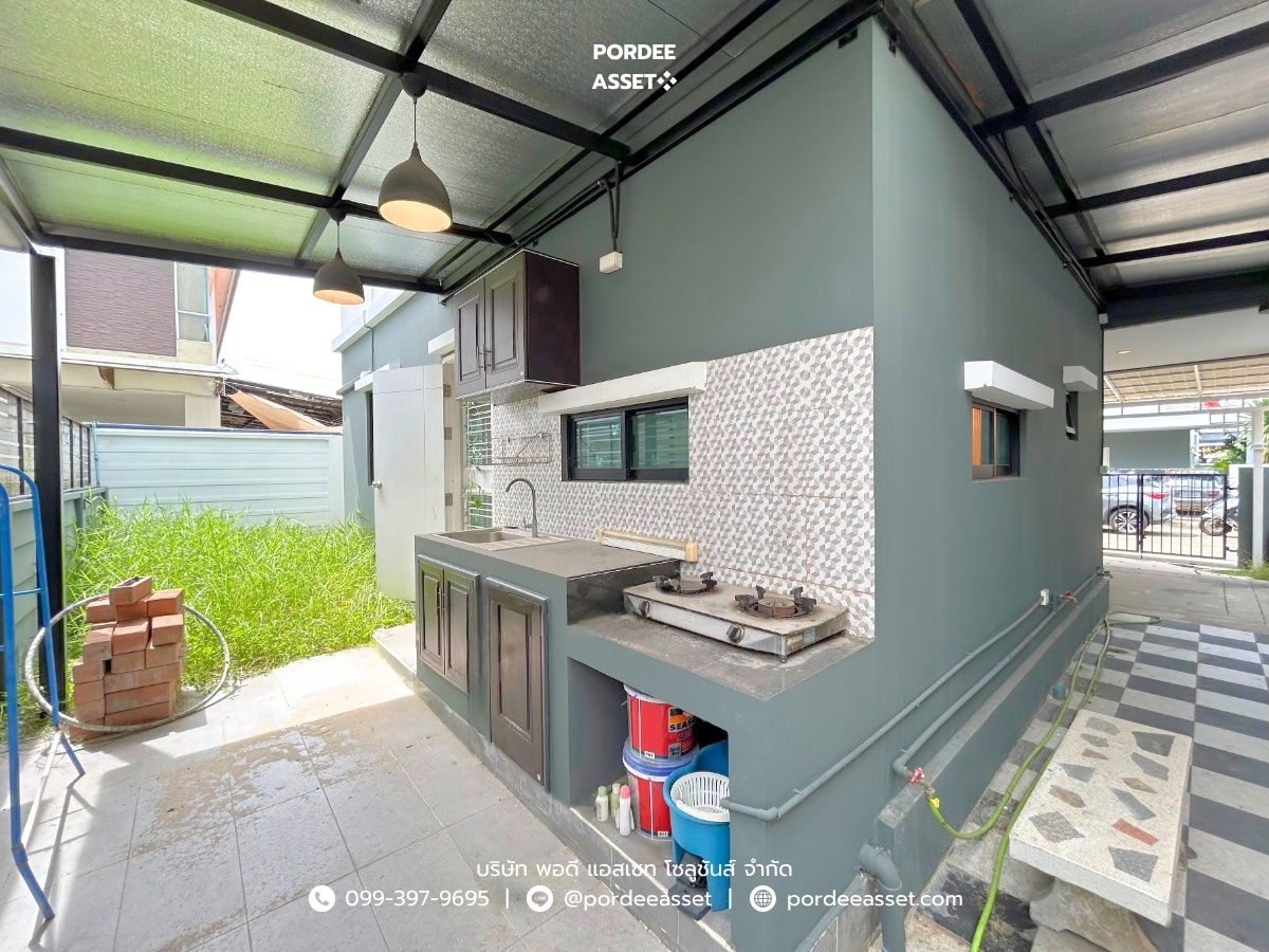 รูป ดีไลท์ ดอนเมือง-รังสิต (หลังริม 46 ตร.ว.) ใกล้รถไฟฟ้าสายสีแดง สถานีหลักหก มหาวิทยาลัยรังสิต เมืองเอก รังสิต ปทุมธานี - รูปที่ 18/22