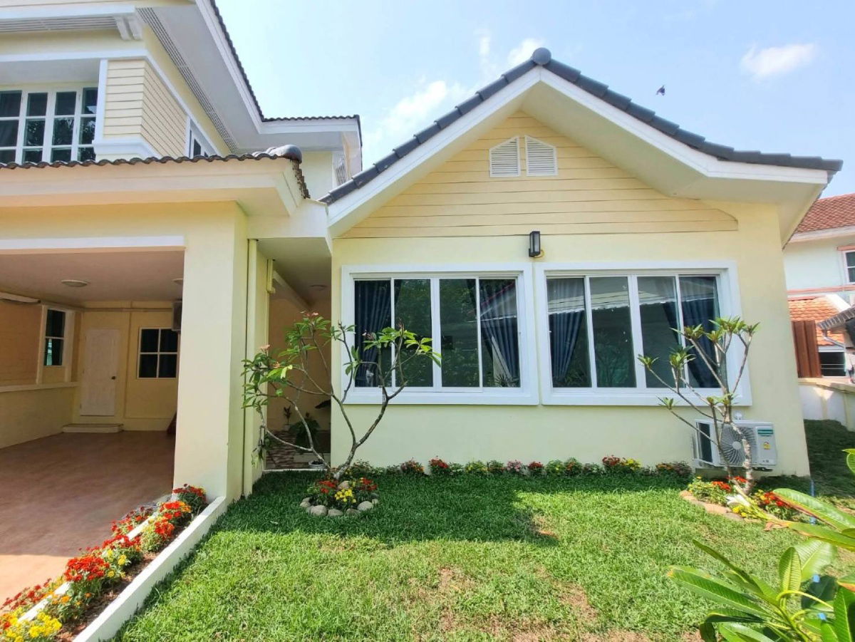 รูป ขายบ้านเดี่ยวพูลวิลล่า หมู่บ้านมัณฑนา โครงการ Land&House อ.หางดง 7 ห้องนอน 6 ห้องน้ำ พร้อมเฟอร์นิเจอร์และเครื่องใช้ไฟฟ้าครบ T.094-6511456 - รูปที่ 3/31