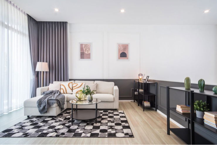 รูป 🏡 ให้เช่า Townhome หลังมุม โครงการ Nirvana Define พระราม 9 - รูปที่ 5/10