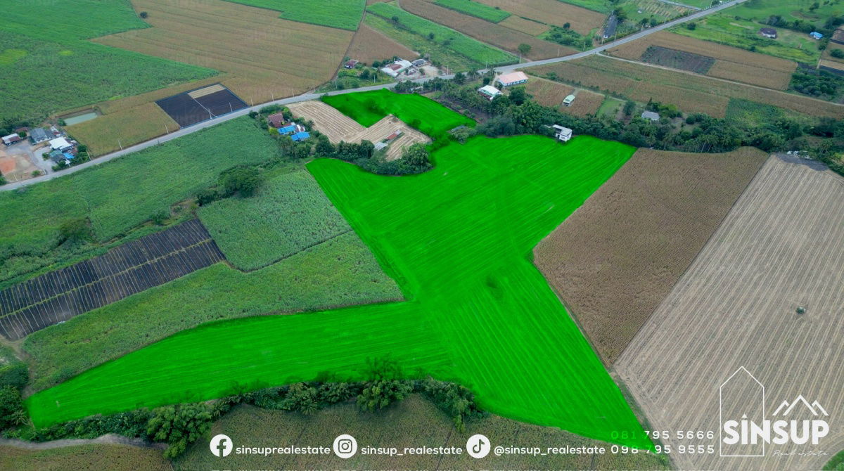 picture 🌿 Land for Sale in Khao Yai | 35-2-84 Rai (14,284 sq.wah) ✨Panoramic mountain views with a small stream running through the land!✨ - 4/9