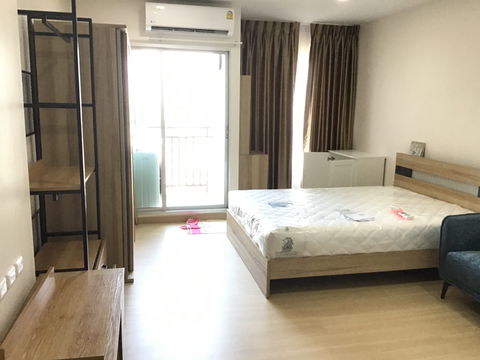 For Rent Supalai Veranda Phasi Charoen 25th Floor Building : B Size 29 sq.m. Studio Room 1 Bathroom #2625#