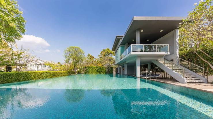 รูป 🏡 ให้เช่าบ้านเดี่ยว ตกแต่งสไตล์โมเดิร์น ในโครงการคุณภาพ ความปลอดภัยสูง ใกล้ห้างสรรพสินค้า, โรงเรียนนานาชาติ - รูปที่ 12/12