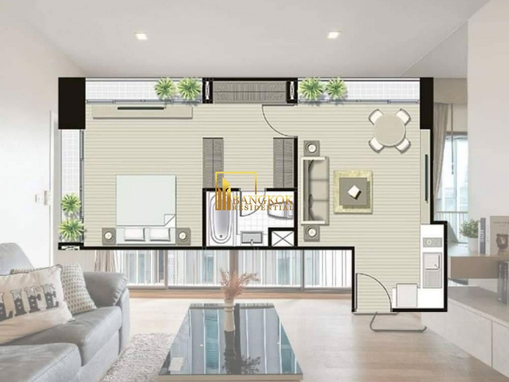 รูป Noble Refine | Stylish 1 Bed Condo For Sale in Phrom Phong - BR3674CD - รูปที่ 10/19