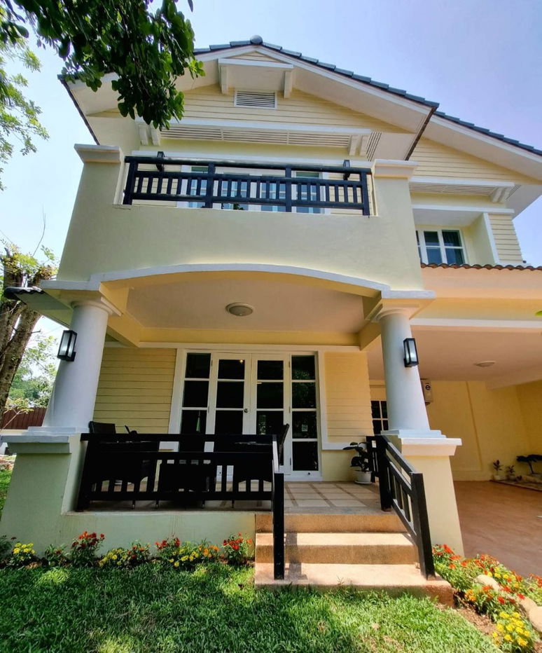 รูป ขายบ้านเดี่ยวพูลวิลล่า หมู่บ้านมัณฑนา โครงการ Land&House อ.หางดง 7 ห้องนอน 6 ห้องน้ำ พร้อมเฟอร์นิเจอร์และเครื่องใช้ไฟฟ้าครบ T.094-6511456 - รูปที่ 4/31