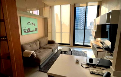 Condos for rent : ♦ Good Deal ♦ Tower C, 25+ Floor, Type B09 | 2 Bedrooms, 80.13 sq.m. | Condo skywalk connect to BTS ploenchit and Central Embassy.