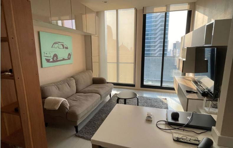 picture ♦ Good Deal ♦ Tower C, 25+ Floor, Type B09 | 2 Bedrooms, 80.13 sq.m. | Condo skywalk connect to BTS ploenchit and Central Embassy. - 1/19