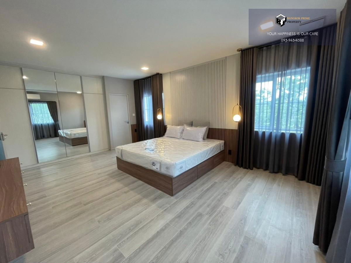 รูป Chaiyapruek Bangna km.15 | บ้านใหม่ให้เช่า เฟอร์นิเจอร์ครบ วิวสวน | #2025071810976 - รูปที่ 2/13
