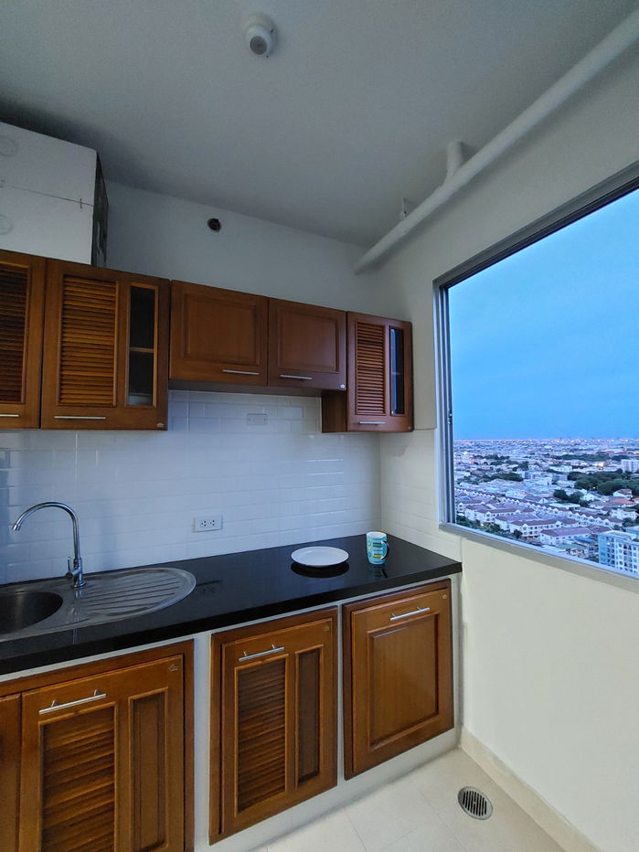 picture For rent condo Supalai Park Kaset 1 bedroom 54 SQM fully furnished near BTS kasetsat university - 3/6