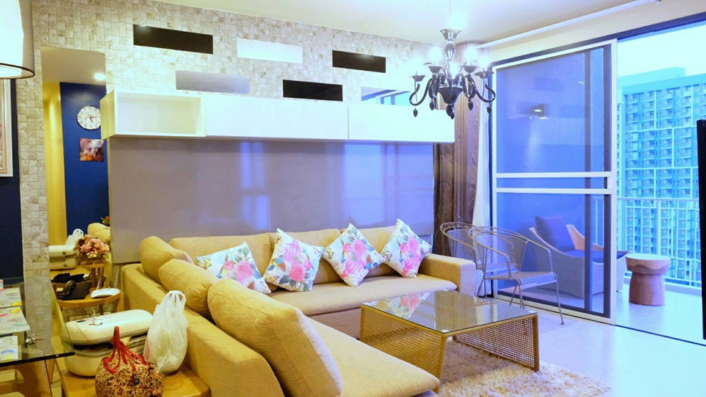 รูป คอนโดหรูริมทะเล! บ้านทิวทะเล บลูแซฟไฟร์ 2 ห้องนอน 70.5 ตร.ม. ชั้น 14 แต่งครบ พร้อมอยู่ ทำเลพรีเมียม ติดหาดชะอำ หายากมากในโครงการนี้! - รูปที่ 3/8