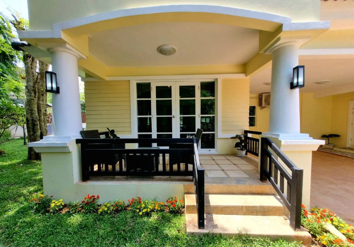 รูป ขายบ้านเดี่ยวพูลวิลล่า หมู่บ้านมัณฑนา โครงการ Land&House อ.หางดง 7 ห้องนอน 6 ห้องน้ำ พร้อมเฟอร์นิเจอร์และเครื่องใช้ไฟฟ้าครบ T.094-6511456 - รูปที่ 5/31