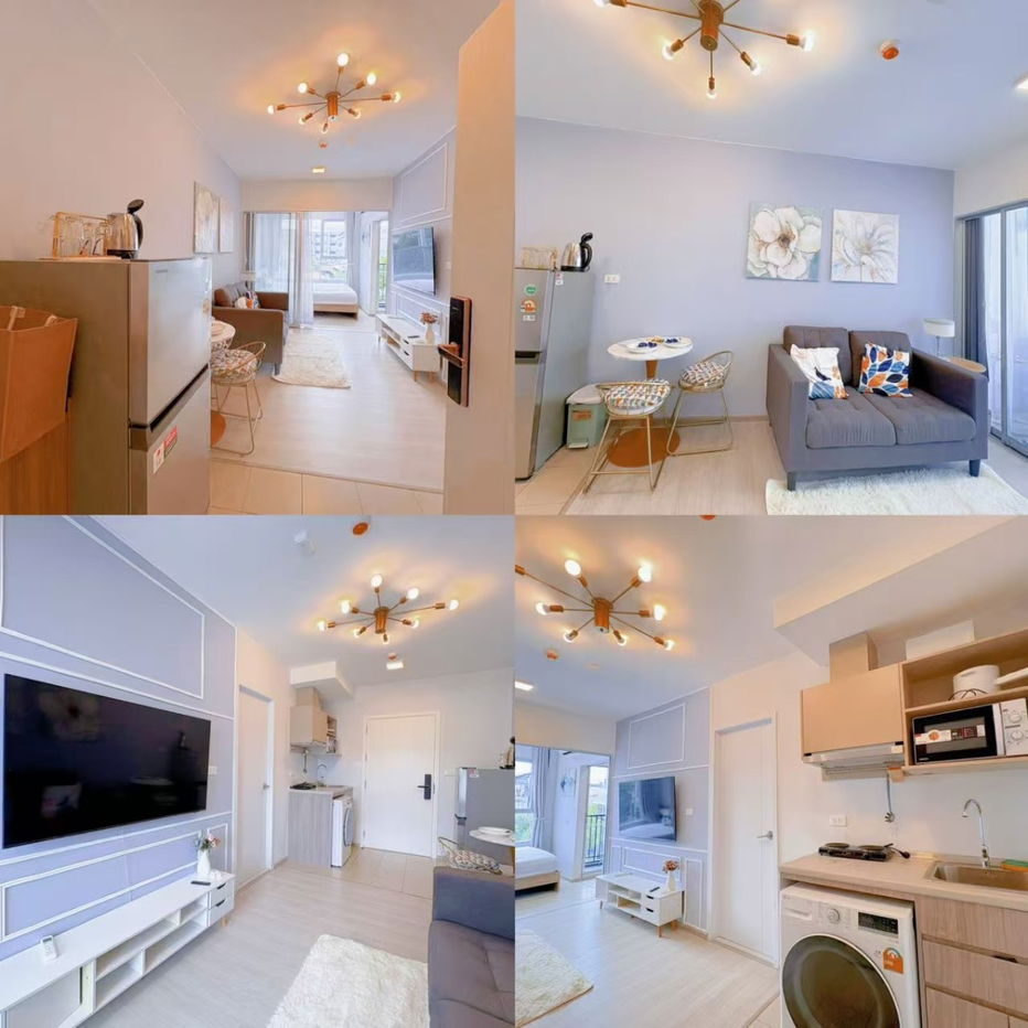 รูป ให้เช่าคอนโด Plum Condo สุขุมวิท 62 คอนโดแต่งครบพร้อมเข้าอยู่ใกล้BTSบางจากเพียง550เมตรเท่านั้น!! - รูปที่ 1/3