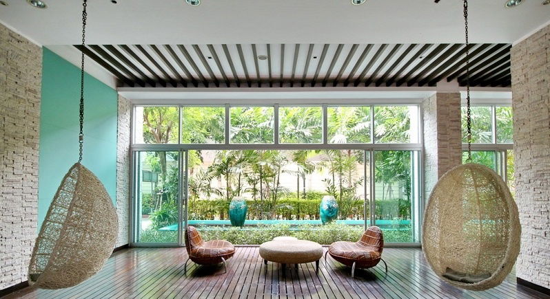 picture Rent codoluxury supalai part kaset  floor23 city view full furnitue 2 bed  near bts kaset  - 26/26