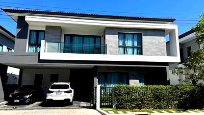 บ้านเดี่ยวให้เช่า : 🔥🔥#บ้านเดี่ยวหรู 2ชั้น📌บ้าน เดอะ ซิตี้ บางนา 🆕 ✨ 313 ตร.ม. (4bed/5bath ) 🟠#PN2404_003