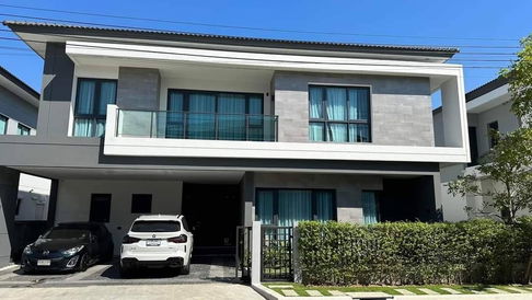 🔥🔥#Luxury 2-storey single house📌The City Bangna House 🆕 ✨ 313 sq m. (4bed/5bath) 🟠#PN2404_003