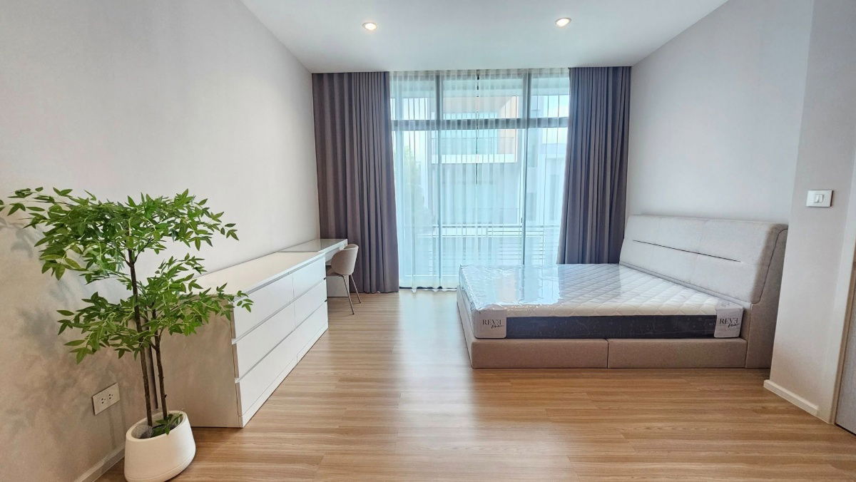 picture WS1475 🏡 [For rent] New 4-storey house, corner house, luxury project Nirvana Define Srinakarin-Rama 9, only 75,000 baht/month - 5/13