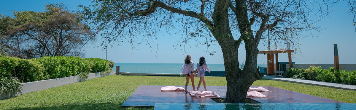 รูป คอนโดหรูริมทะเล! บ้านทิวทะเล บลูแซฟไฟร์ 2 ห้องนอน 70.5 ตร.ม. ชั้น 14 แต่งครบ พร้อมอยู่ ทำเลพรีเมียม ติดหาดชะอำ หายากมากในโครงการนี้! - รูปที่ 2/8