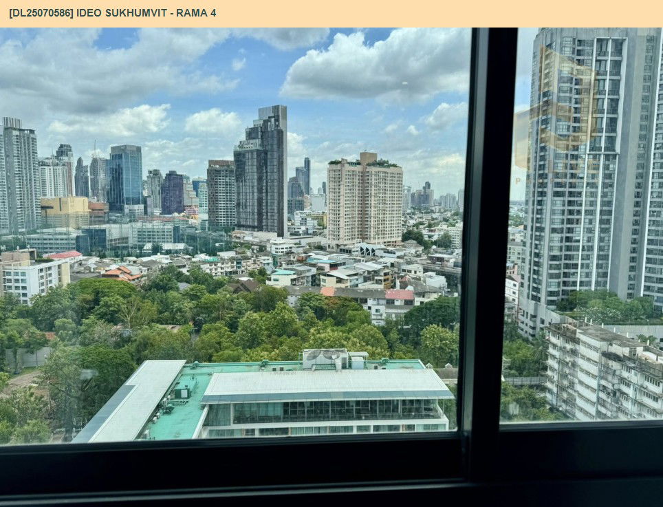 รูป DL25070586 ให้เช่าคอนโด ไอดีโอ สุขุมวิท - พระราม 4 (IDEO Sukhumvit - Rama 4) ใกล้ - พร้อมเข้าอยู่ โทรด่วน 0638692663 LineID @655ebbvc - รูปที่ 8/15
