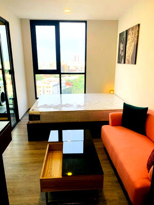 Condos for rent MRT Lat Phrao 101  : OLK123 Condo for rent, The Origin Lat Phrao-Bangkapi, 9th floor, city view, 23 sq m., 1 bedroom, 1 bathroom, 11,000 baht, 064-959-8900