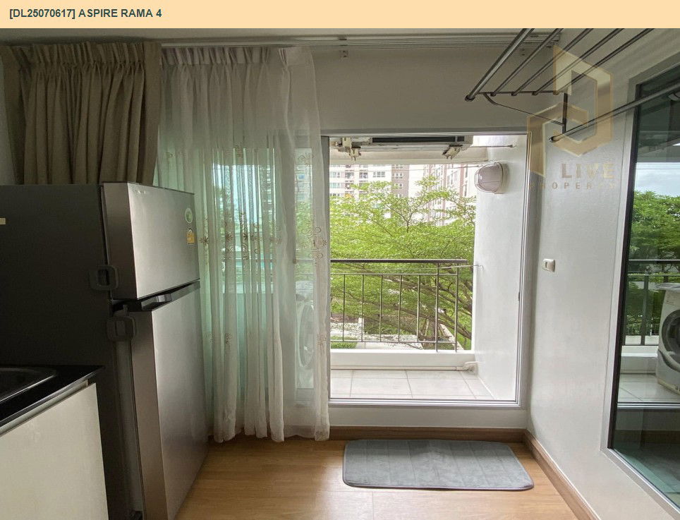 picture DL25070617 Condo for rent, Aspire Rama 4 near BTS Ekkamai, ready to move in, call urgently 0656133286 LineID @534wlwof - 6/12