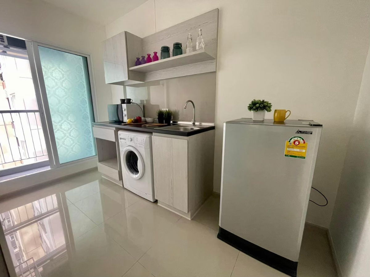 picture 🔥🚝Beautiful room for rent, walk down next to BTS Erawan '' Aspire Erawan '', swimming pool, fitness ready, near Kanchana Expressway - 7/13
