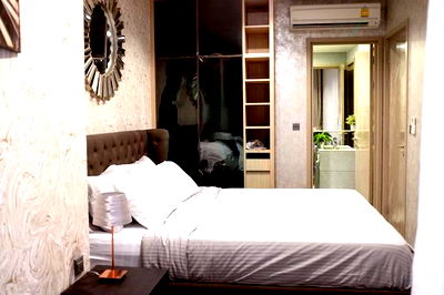 Condos for rent Pathumwan Institute of Technology : 🚩Best room!🚩 For Rent Condo THE LINE RATCHATHEWI Building 1, Floor 27,2 bed room, Room size 56.00 sqm