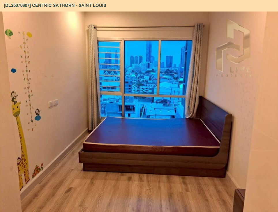 รูป MDL25070607 ให้เช่าคอนโด เซ็นทริค สาทร - เซนต์หลุยส์ (Centric Sathorn - Saint Louis) ใกล้ BTS สุรศักดิ์ พร้อมเข้าอยู่ โทรด่วน 0638692663 LineID @534wlwof - รูปที่ 3/12
