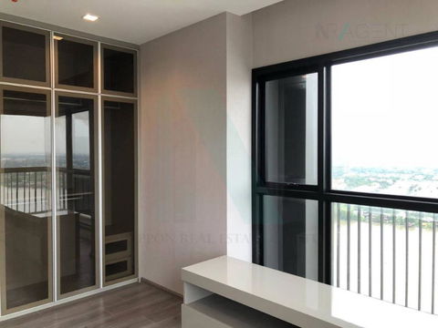 🚩 For Rent Condo THE POLITAN RIVE Building 1, Floor 23,2 bed room, Room size 60.00 sqm