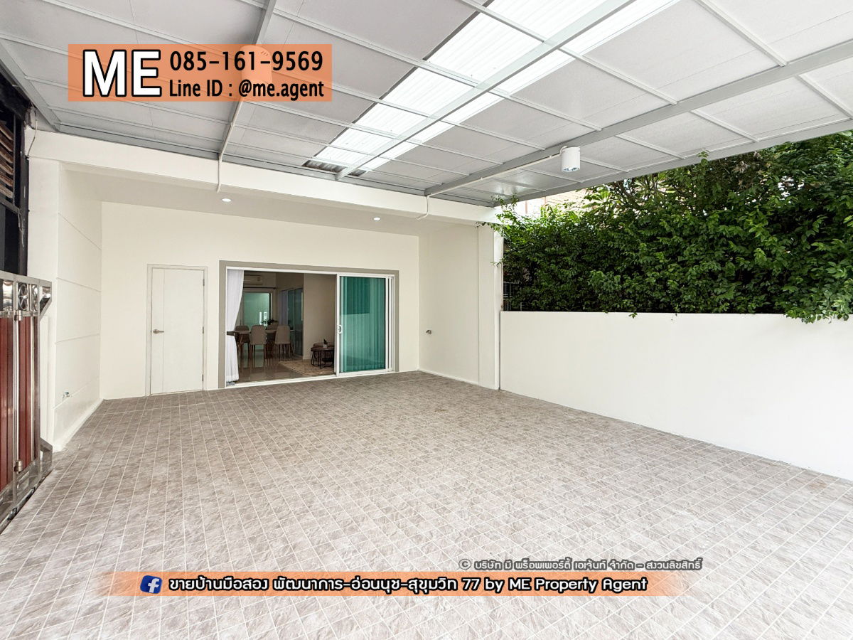 picture Sale New Renovated townhome, Villette City Pattanakarn 38, Fully furnished, Near Ekkamai, Thonglor, Sukhumvit, Tel 064-954-9619 (TC51-24) - 2/28