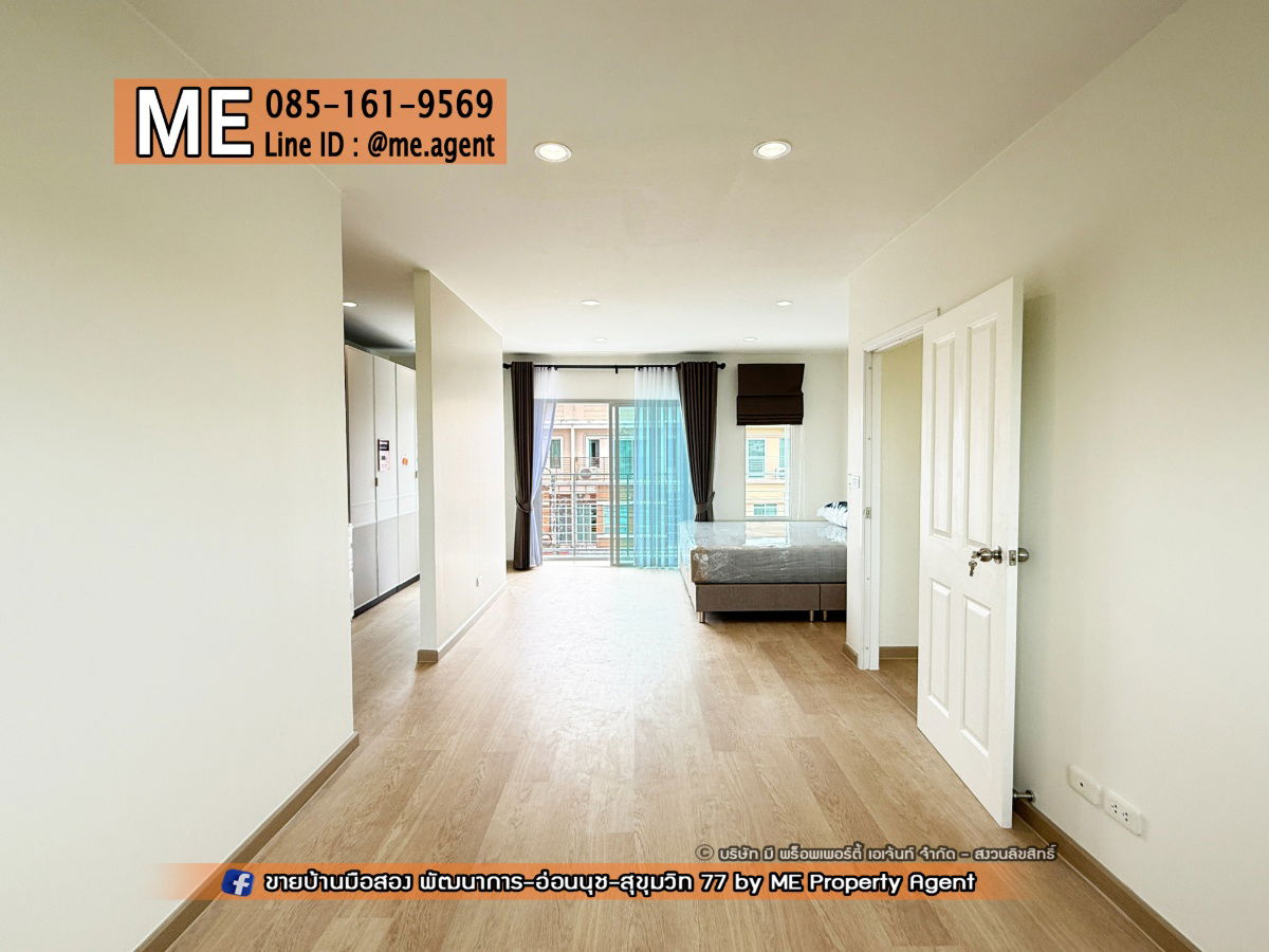 picture Sale New Renovated townhome, Villette City Pattanakarn 38, Fully furnished, Near Ekkamai, Thonglor, Sukhumvit, Tel 064-954-9619 (TC51-24) - 18/28