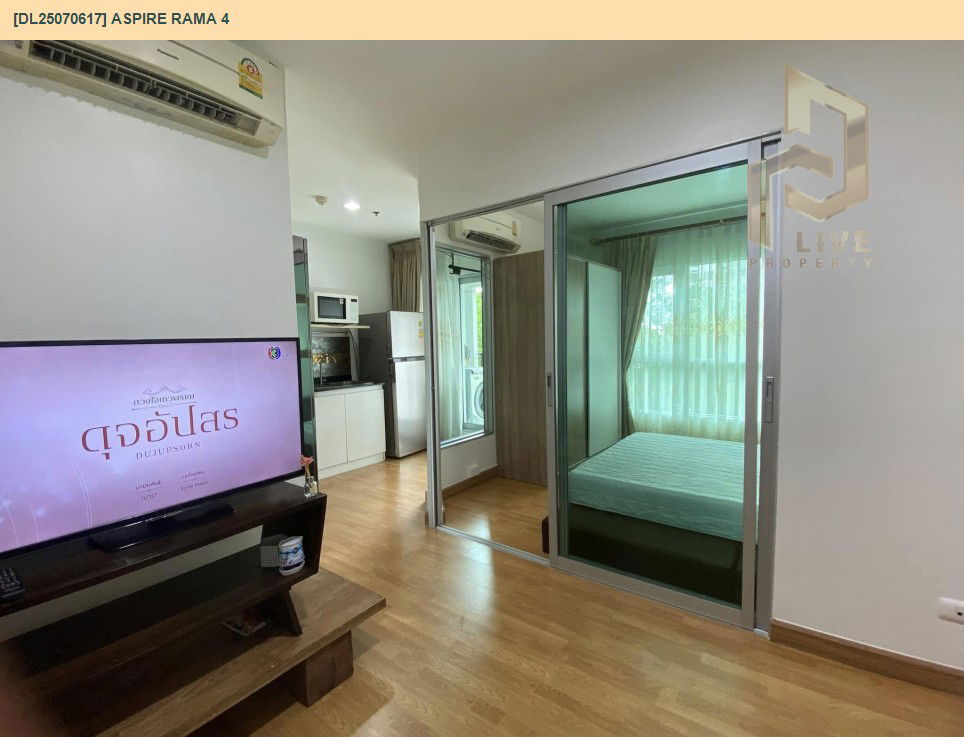 picture DL25070617 Condo for rent, Aspire Rama 4 near BTS Ekkamai, ready to move in, call urgently 0656133286 LineID @534wlwof - 4/12