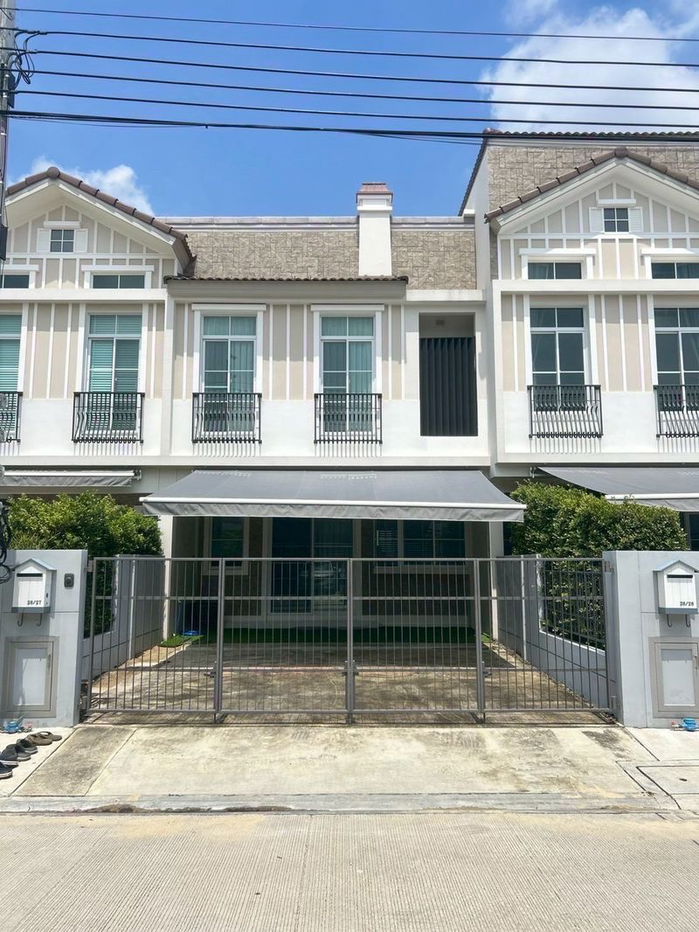 picture Townhouse for rent Indy 2 Bangna Ramkhamhaeng 2 near Concordian International School - 1/8