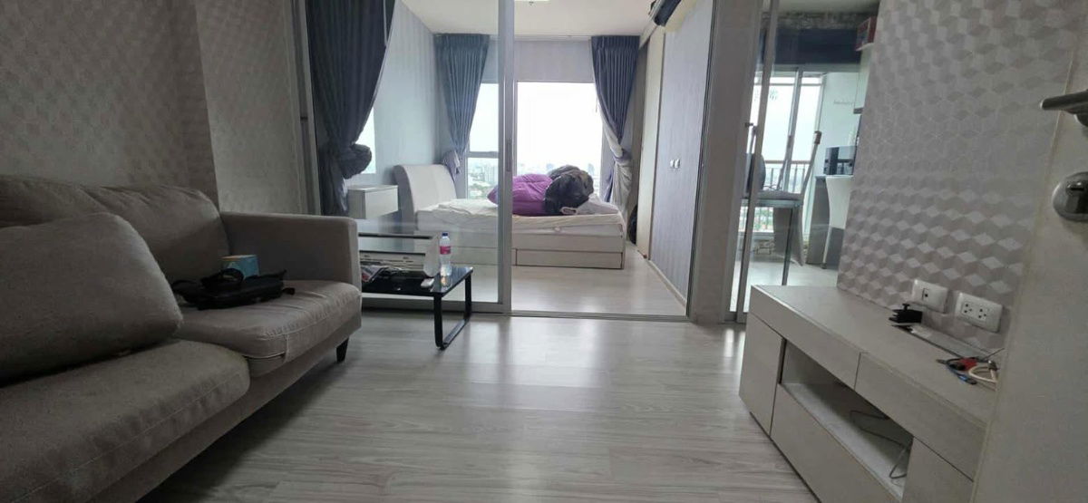picture 📌For sale!! Condo Aspire Rattanathibet 2 Aspire Rattanathibet 2, 31 sq m room, for only 1.6 million baht, there is a real room - 1/7