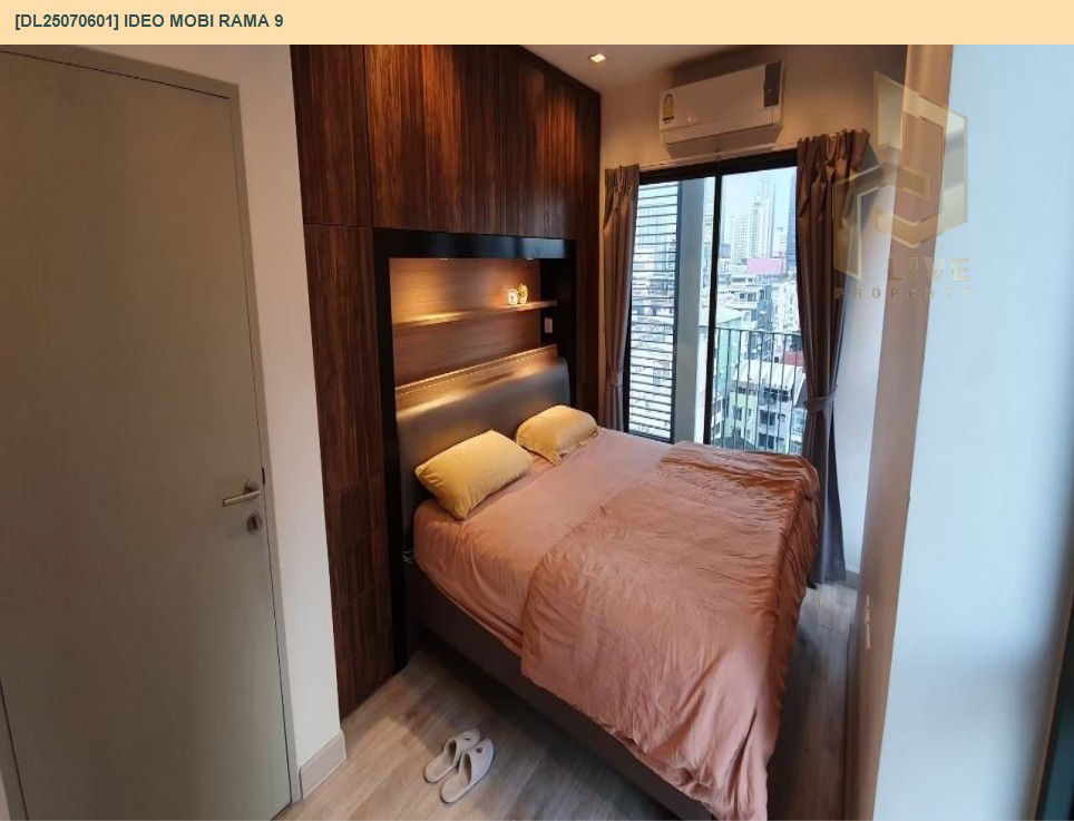 picture DL25070601 Condo for rent, IDEO Mobi Rama 9 near MRT พระราม9, ready to move in, call urgently 0656133286 LineID @534wlwof - 2/10