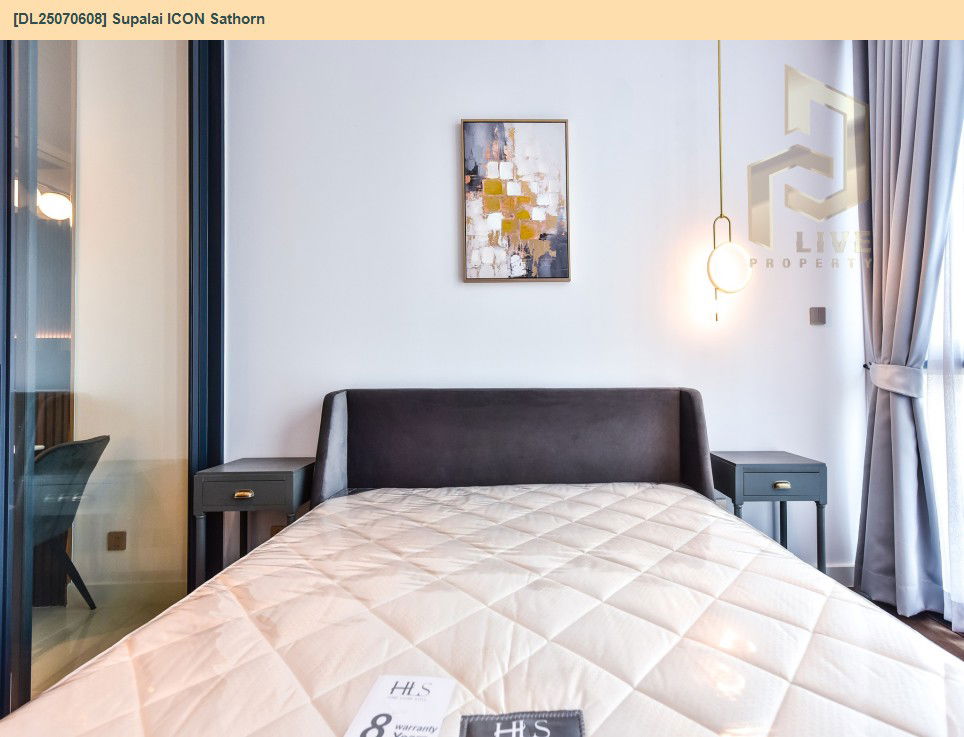 picture DL25070608 Condo for rent, Supalai ICON Sathorn near MRT สีลม, ready to move in, call urgently 0656133286 LineID @534wlwof - 5/10